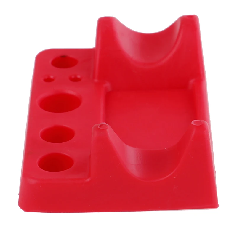 

Hot 1pc Silicone Tattoo Tool Pen Holder Stand Red Color For Pigment Cup Machine Permanent Makeup Tattoo Accessories