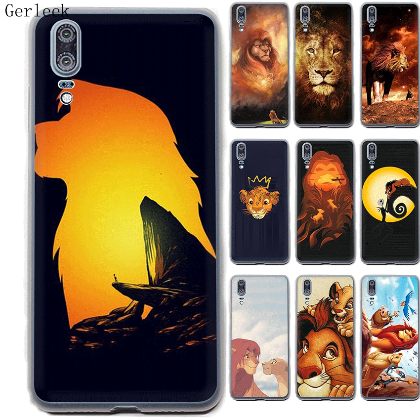 Чехол для телефона Desxz Lion King Huawei P30 P8 P9 P10 P20 Pro P Smart Lite Mini Plus | Мобильные телефоны и