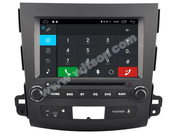 WITSON Android 6 0 2 Гб RAM автомобильный DVD для MITSUBISHI OUTLANDER/PEUGEOT 4007 CITROEN C-CROSSER + WIFI/4G поддержка