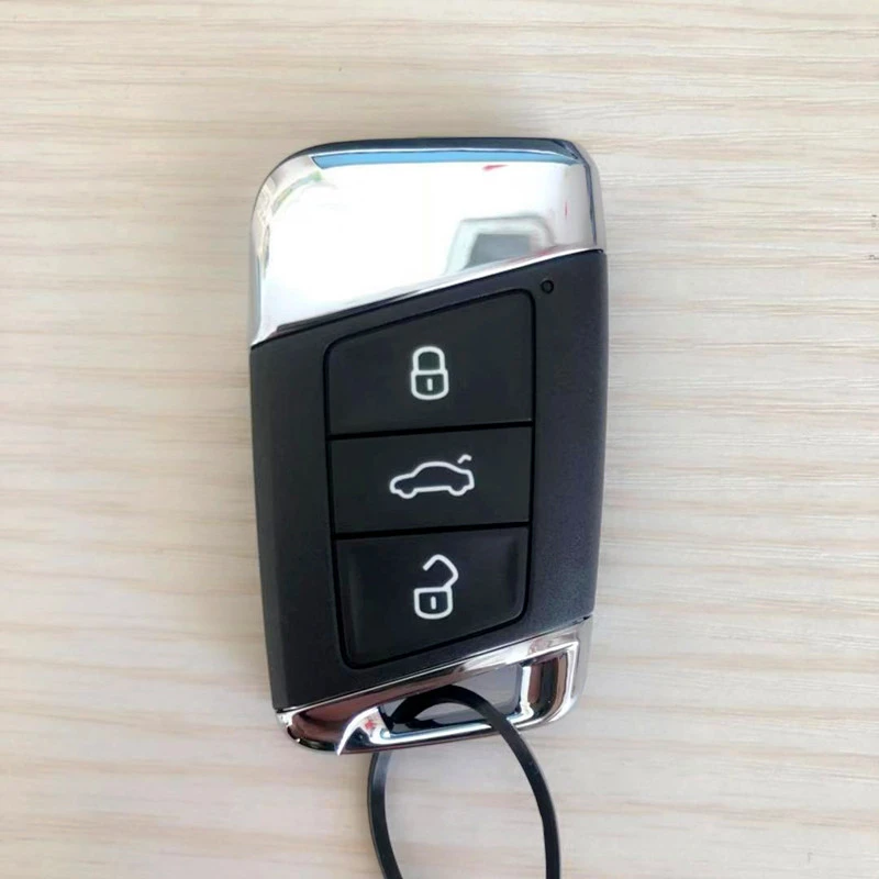 Для Volkswagen Passat B8 MQB автомобиля смарт-замок без ключей дистанционный ключ 434 МГц с ID48 чип MQB интеллигентая(ый) смарт-ключ 3G0 595 752