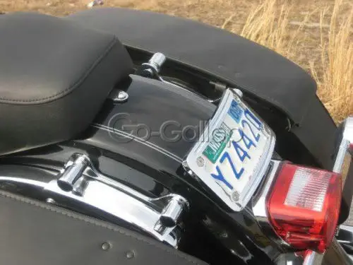 Хромированная рама для мотоцикла с алюминиевым слоем изогнутая рамка номерного