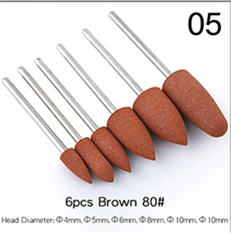 Professional Apparatus For Manicure Machine Electric Nail Drill Bits Set Cutters For Manicure Tools Nail Art Nail Drill Machine - Цвет: SC0540-5