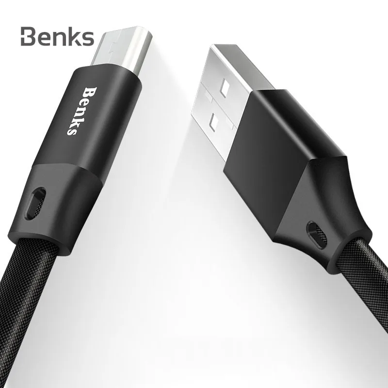 Benks Micro usb-кабель Android USB кабель для быстрой зарядки usb мобильного телефона Xiaomi samsung