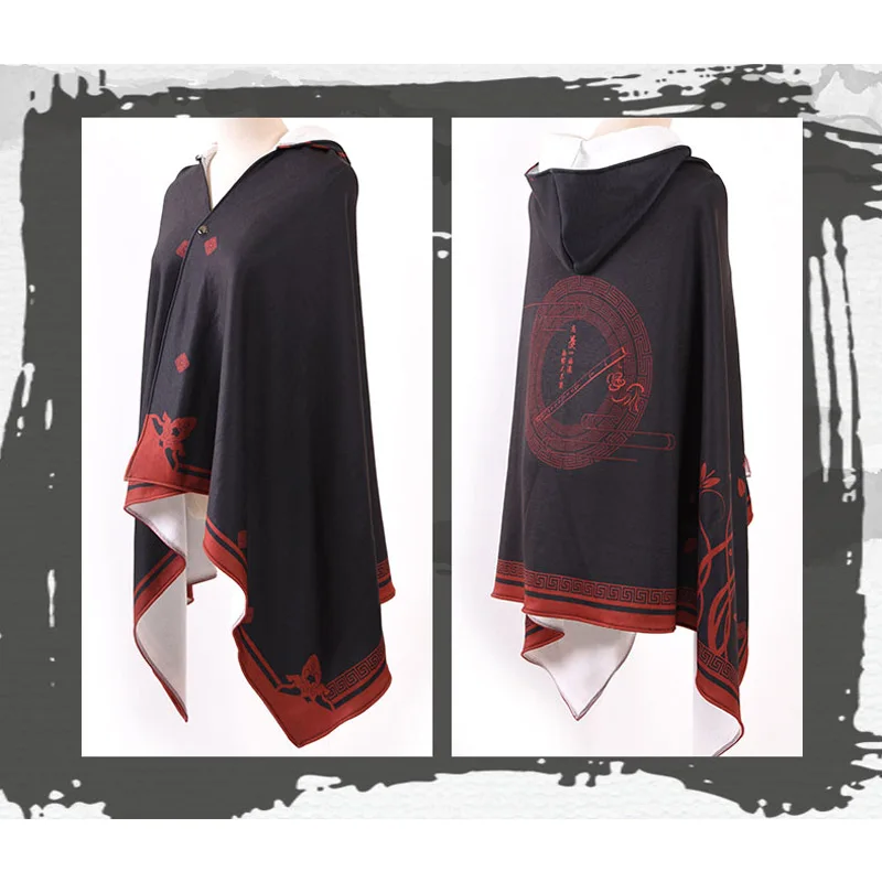 Grandmaster of Demonic Cultivation Wangji Wei Wuxian Cosplay Coat Cloak Home Sha | Тематическая одежда и униформа
