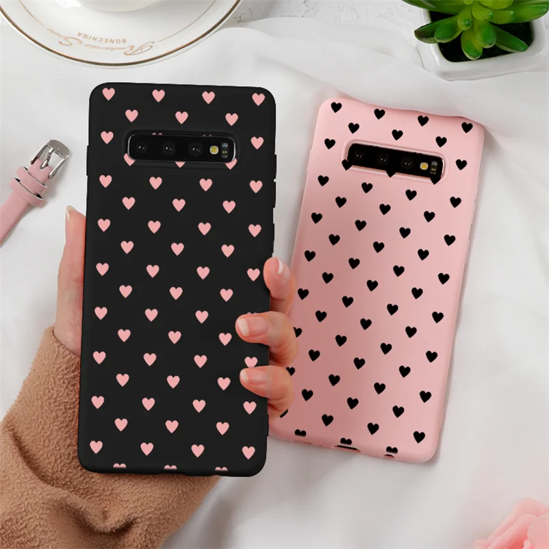 Сердце Funda для Samsung Galaxy A51 A71 A01 A10 A20 A30 A40 A50 A70 A91 A30S S8 S9 S10 S20 Plus Ultra S10E Note 8 9 10 чехол из