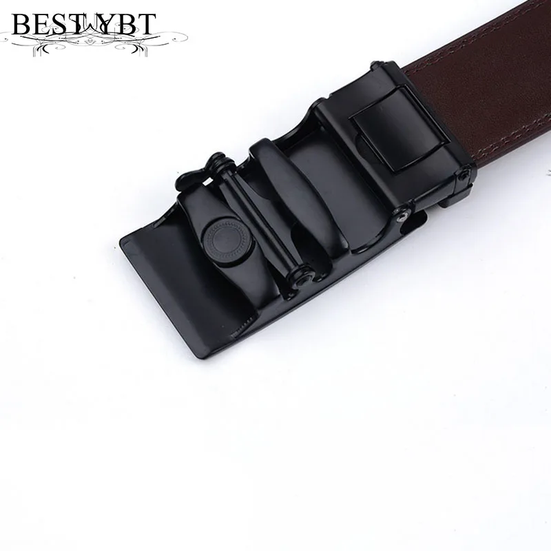

Best YBT Men Belt Imitation leather Alloy Automatic buckle Belt Business affaris High Quality New Arrive Hot Selling Belt