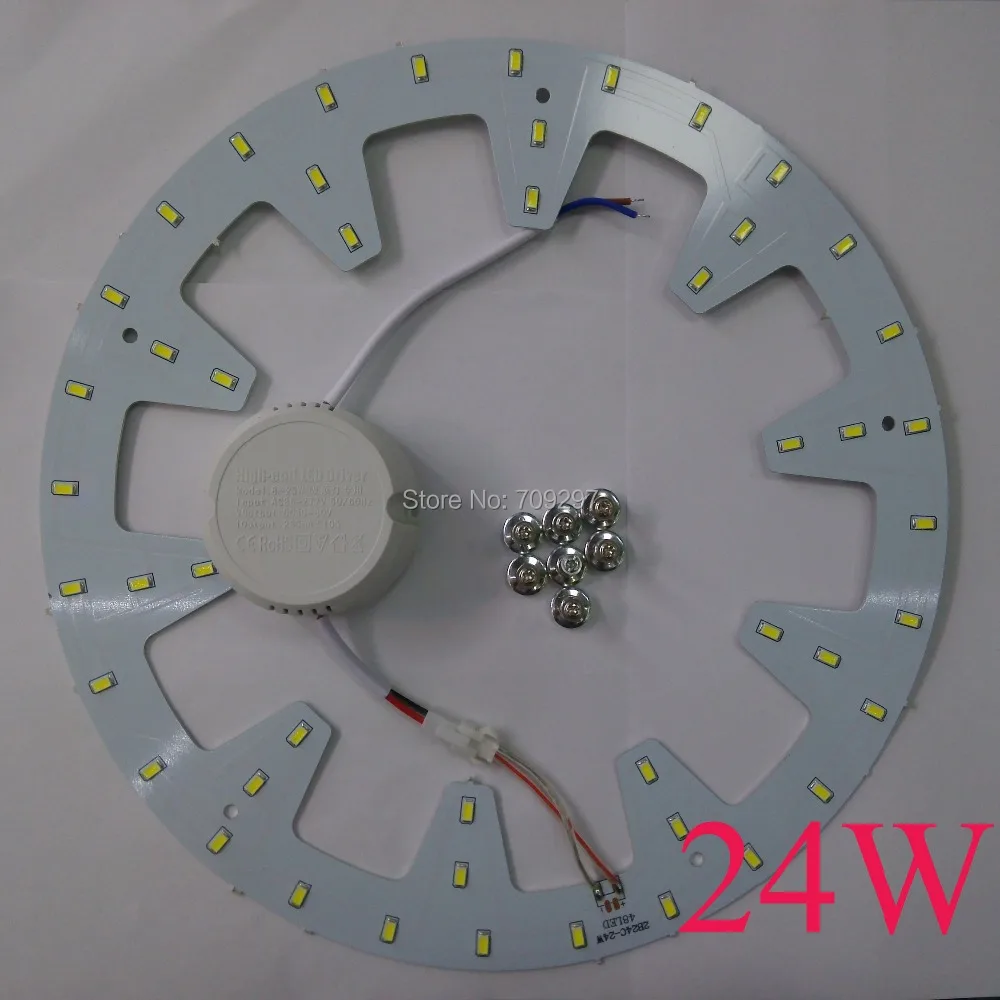 2 компл./лот 12 Вт 18 24 белый/теплый белый/Природа Белый СВЕТОДИОДНЫЙ щитовые light