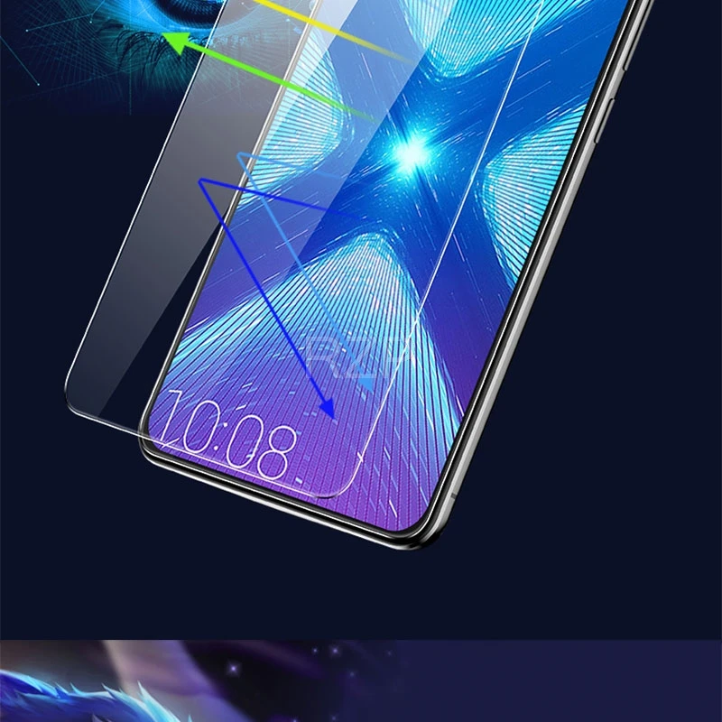 RZP 3 шт 9H полное покрытие из закаленного стекла для huawei Honor 8 8X 8C Защита экрана для huawei Honor 8X8 C Защитная стеклянная пленка