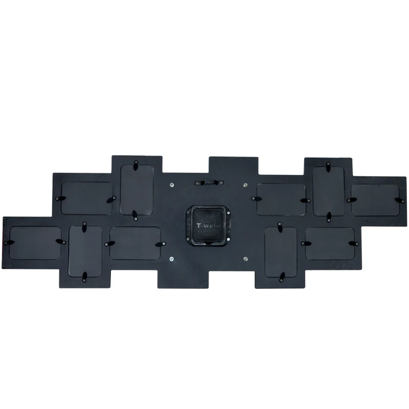 20 дюймовая большая цифровая деревянная настенная фоторамка с часами Декор для