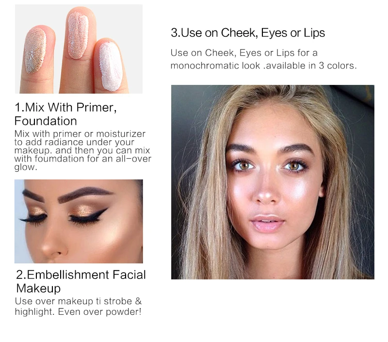 Make Up набор жидкостей для макияжа осветления лица косметический крем