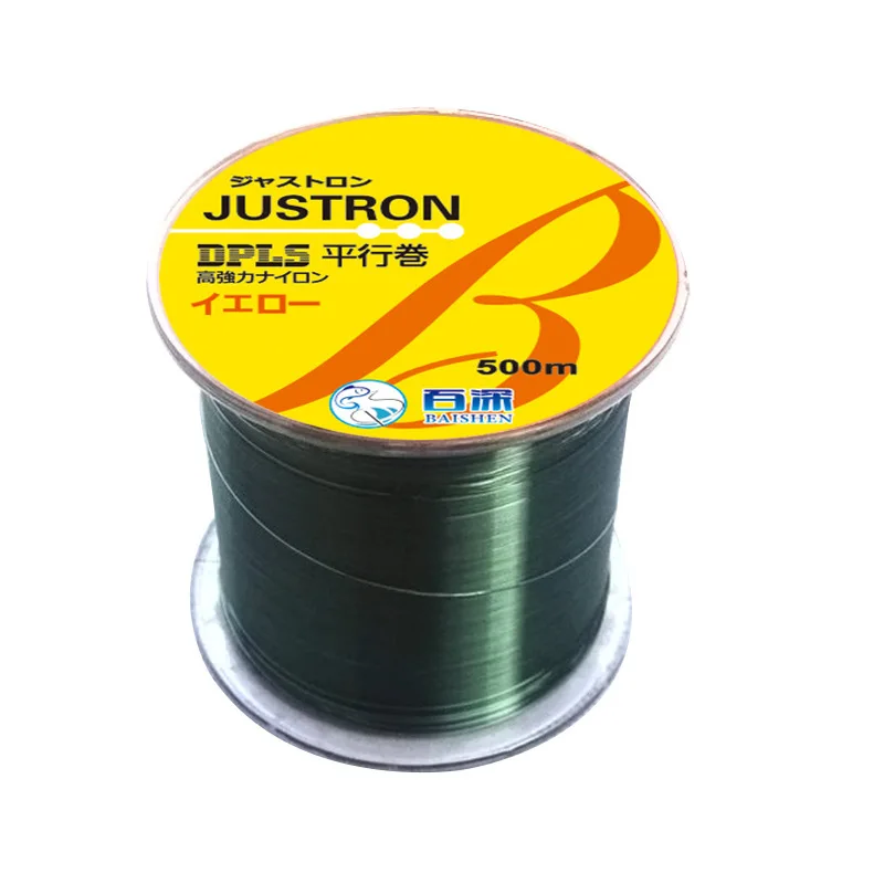 Нейлоновая леска для рыбалки супер прочная ловли карпа 500 м|carp fishing line|nylon linefishing line