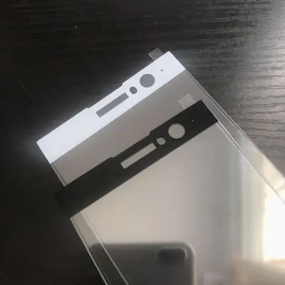 9H полное покрытие Точная Взрывозащищенная защитная пленка для экрана Sony Xperia XA2
