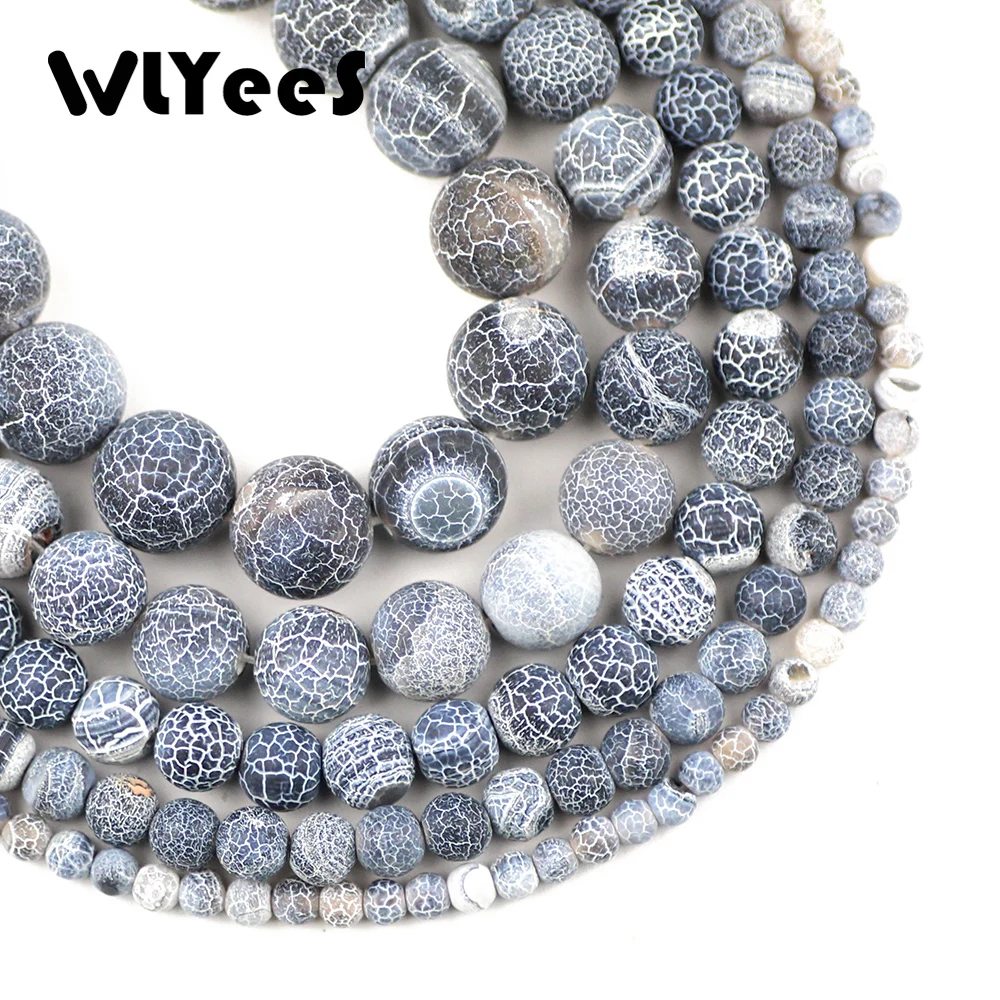 Круглые бусины WLYeeS круглые 4/6/8/10/12 мм Бисер для ювелирных изделий браслет