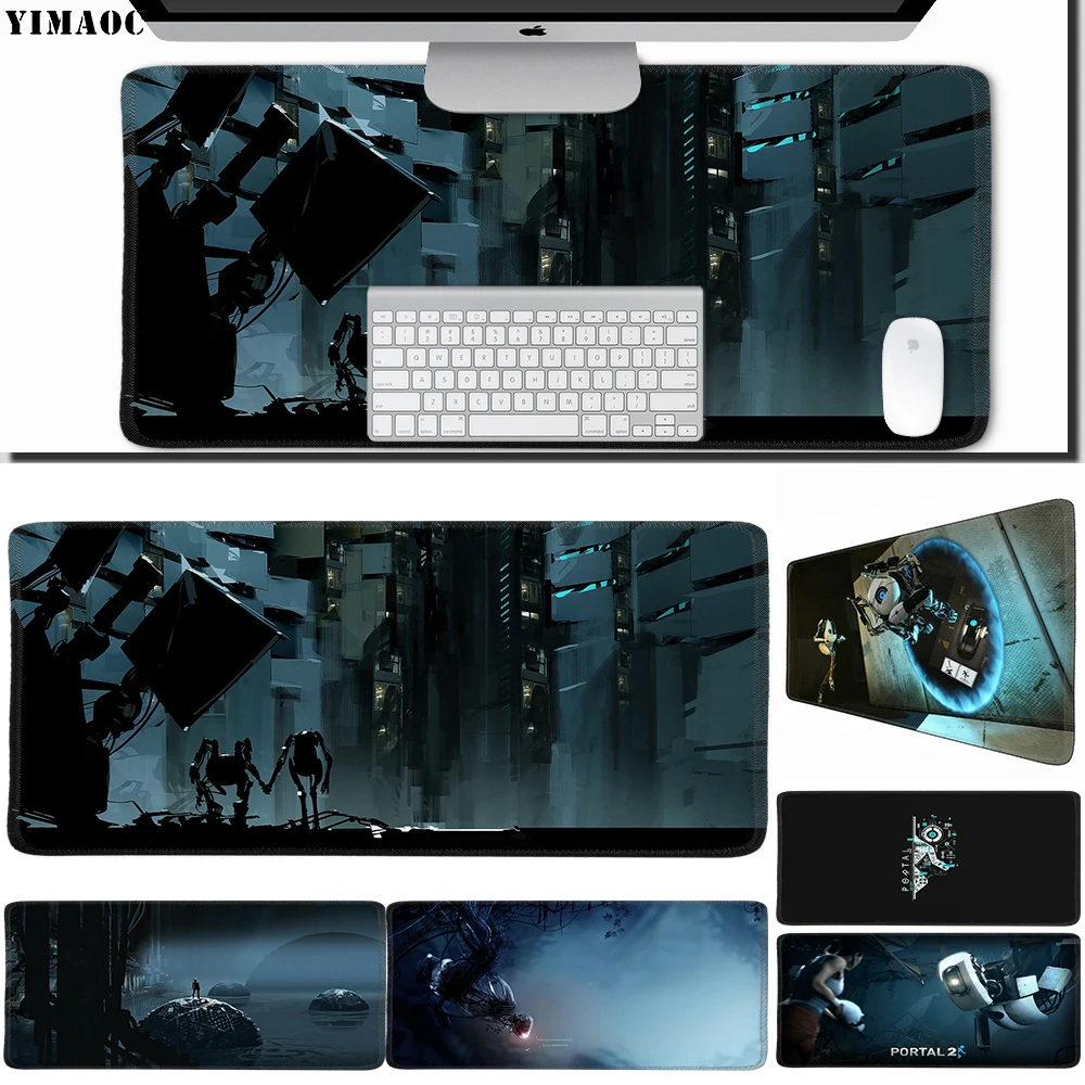 YIMAOC 30*60 см большой коврик для мыши геймерский резиновый игровой Настольный с