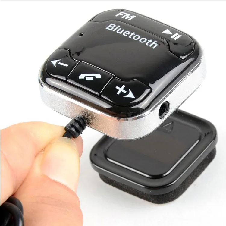 A2DP Car Kit Wireless Bluetooth FM MP3 Player 3.5mm Audio AUX TF card Slots + Dual USB Magnetic sticker | Электроника