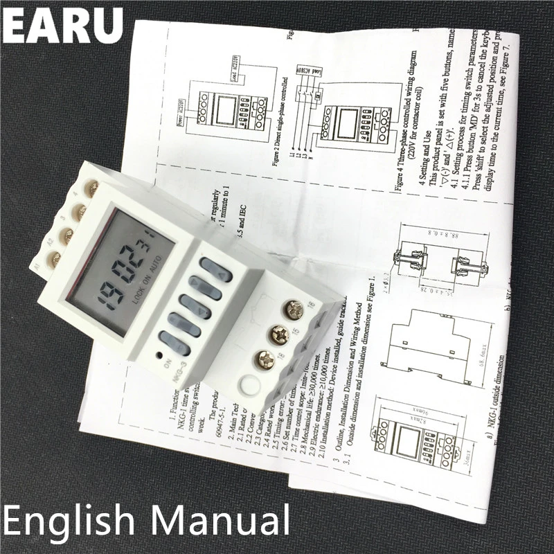 NKG3 телефон с ЖК микрокомпьютером программируемый цифровой таймер