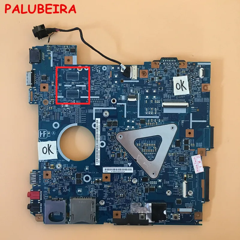 PALUBEIRA высокое качество Мб A1829659A для Sony Vaio VPC-EG VPCEG серии MBX-250 Материнская плата