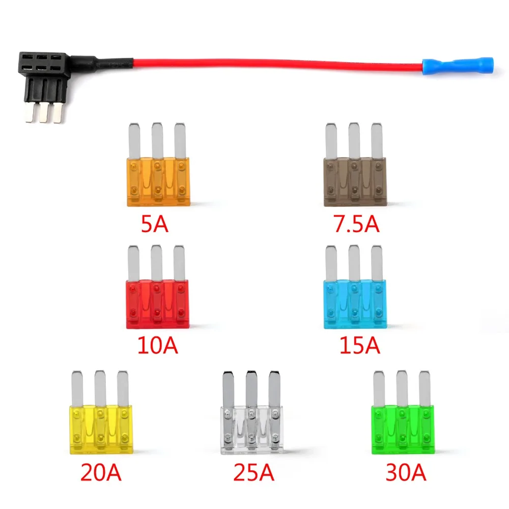 Areyourshop высокое качество Micro3 предохранитель автомобильный ATL 3 зубец Micro Blade