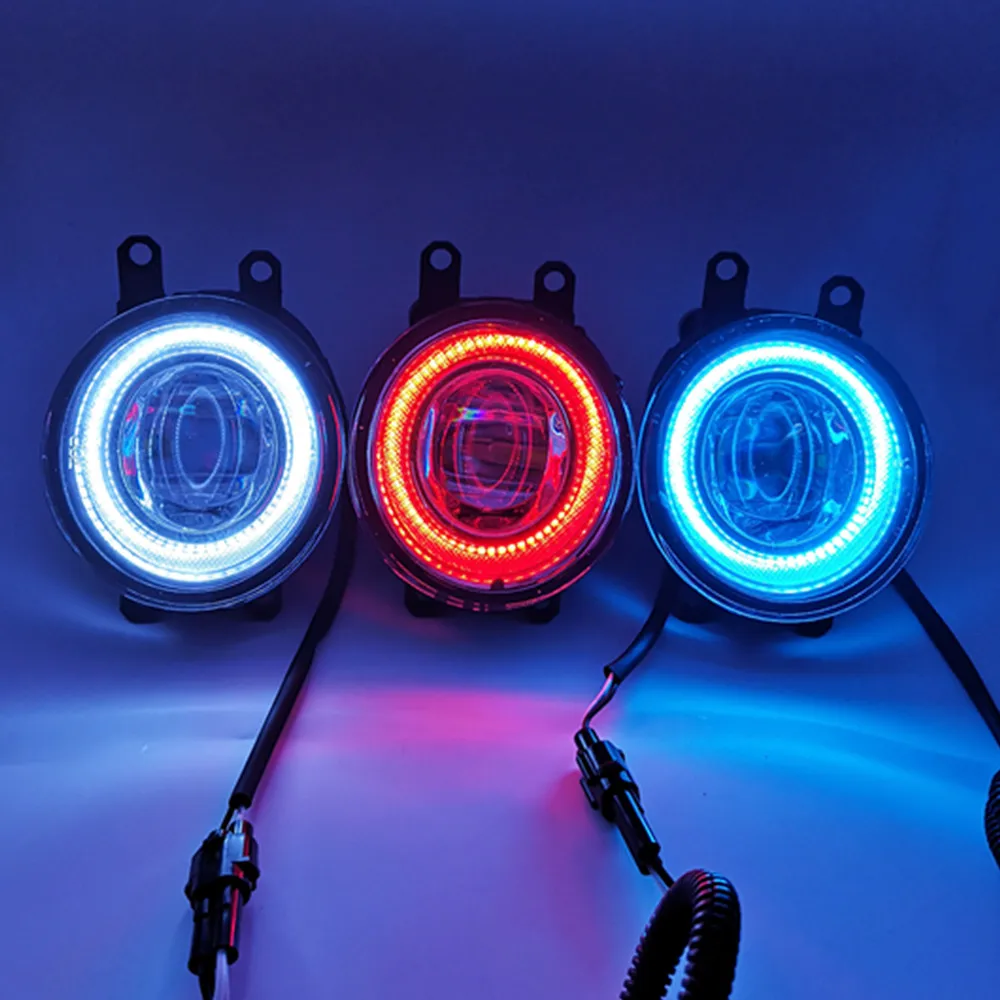 CSCSNL 1 Set/pair 12V автомобильный светодиодный Ангельские глазки DRL Противотуманные