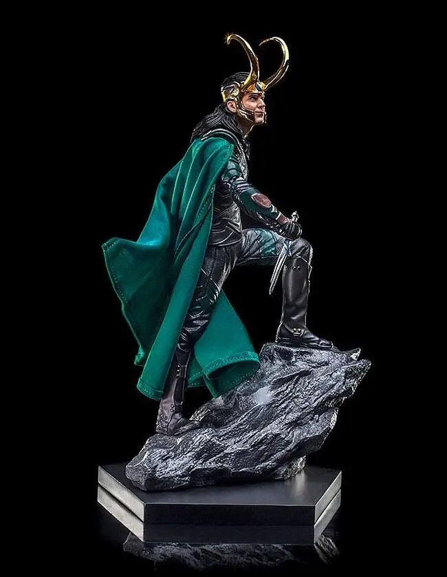 23 см Marvel Мстители локи 1/10 фигурка ПВХ игрушки коллекция кукла аниме мультяшная модель
