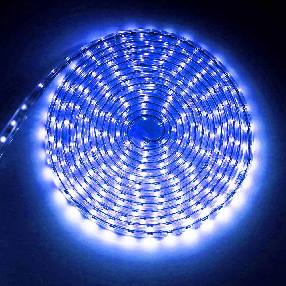 3014 Светодиодная лента AC220V SMD чип 1-25 м ЕС вилка 120 светодиодов/м Гибкий Светильник IP67 Водонепроницаемый Светодиодный светильник для дома, вечерние, садовые декорации JQ