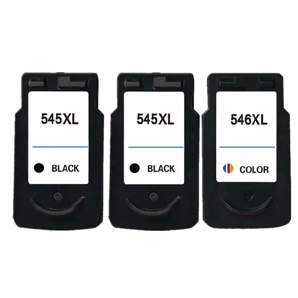 Восстановленные чернильные картриджи для Canon PG 545 XL 545XL PG545 CL 546XL CL546 Pixma iP2850 MG2450 MG2455