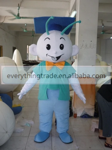New arrival 2014 Adult cartoon character cute blue hat doll Mascot Costume Halloween party costumes | Тематическая одежда и