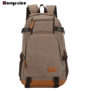 Imported 2022 Men's Backpack Male Canvas Laptop Backpack Computer Bags high school student college students b