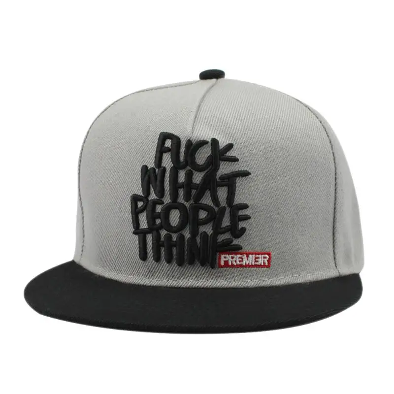 Унисекс пустой простой Snapback Шляпа Унисекс Хип-хоп Регулируемая бейсбольная кепка для мальчика - Цвет: Gray