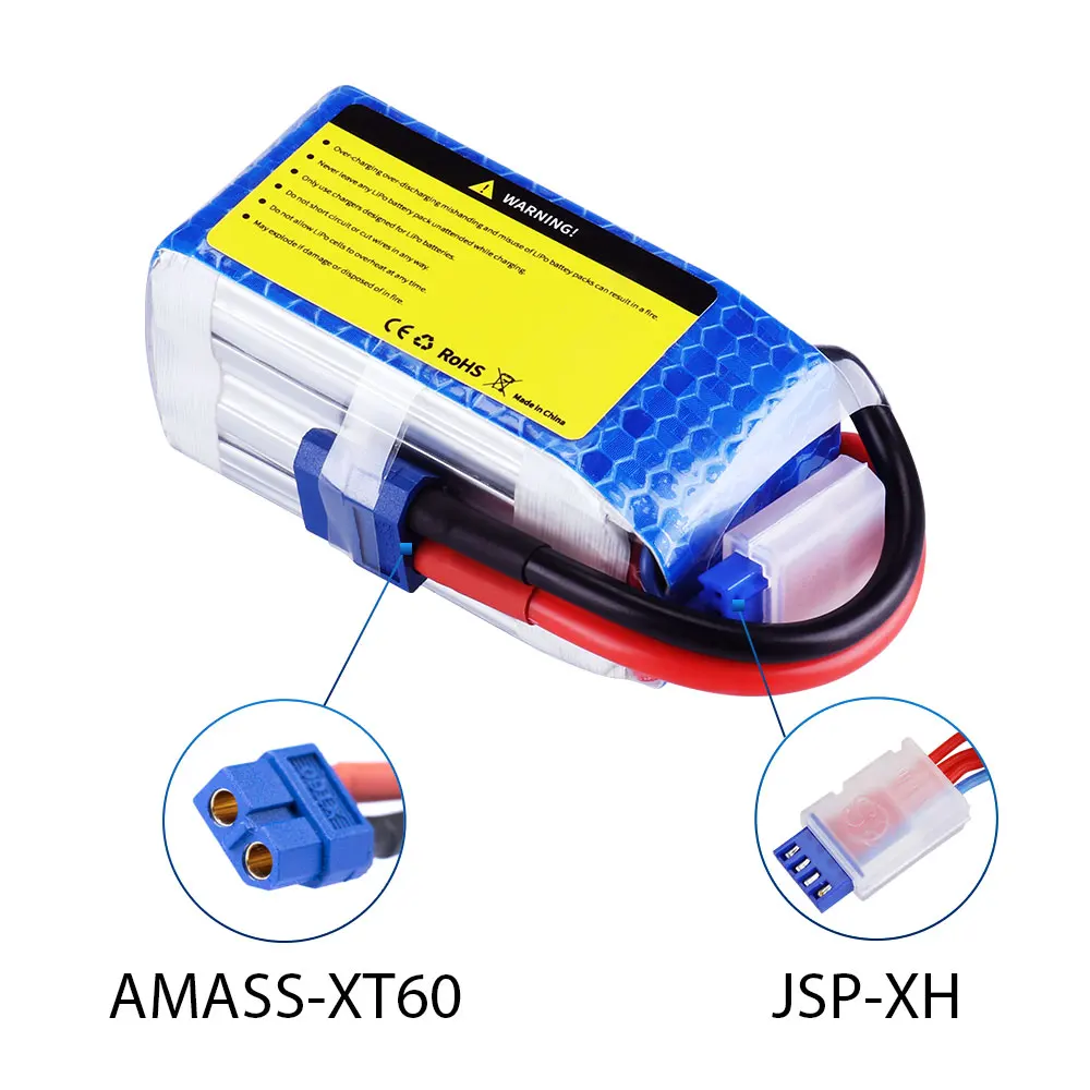 4S LiPo батарея 14 8 V 1500mAh 75C RC lipo XT60 bateria для FPV дрона|Детали и аксессуары| |