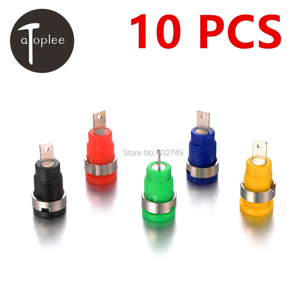 10 шт. защитные штекеры для розеток типа банан | Обустройство дома