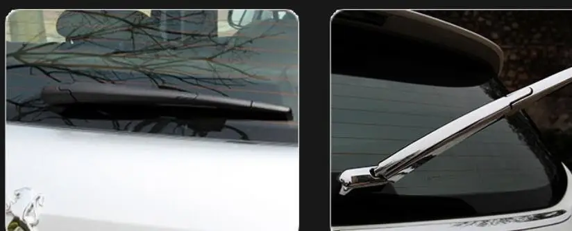 Защитная хромированная крышка стеклоочистителя для Peugeot 3008 2009 2012 2013 2014|wiper cover|wiper