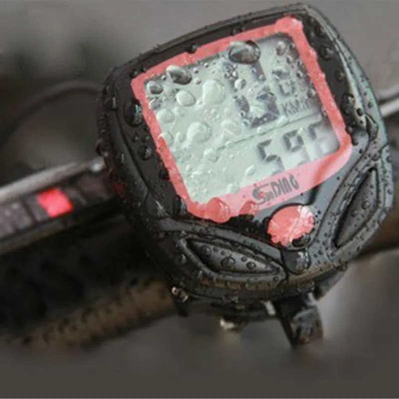 New 548B Sunding SD Cycling LCD waterproof cable speedometer bicycle computer odometer | Спорт и развлечения