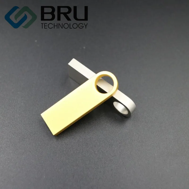 BRU 16GB32G64GB USB Flash Drive Mini Metal Silver High speed Pendrive Stick Gift Custom Logo Print Engrave text personal design |