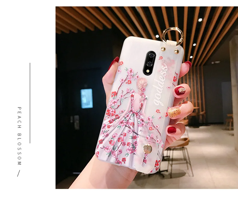 Чехол oneplus 7 pro силиконовый прозрачный силикон окрашенный ремешок для запястья чехол для телефона oneplus 7 Чехол, Fundas