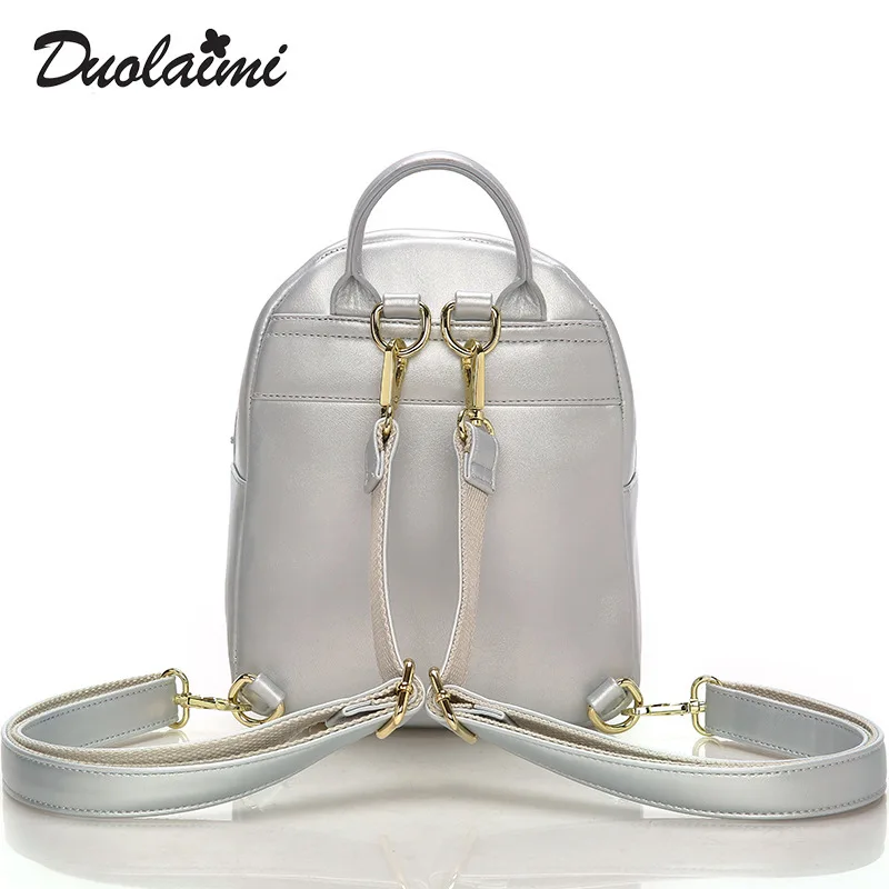 Duolaimi 2018 мода новый женская сумка из высококачественной искусственной кожи Для