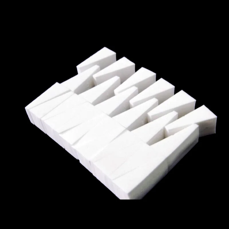 24 шт./компл. треугольная пудра спонж для макияжа косметическая пуховка лица