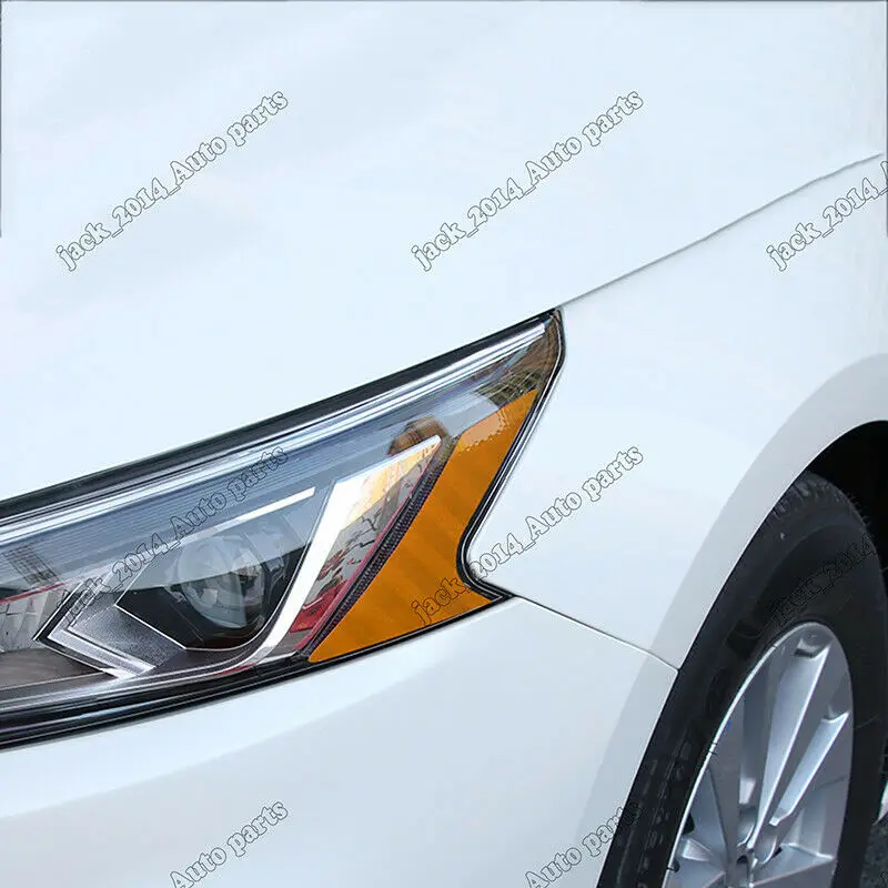 

Накладка на переднюю фару для Nissan Teana Altima 2019, желтая