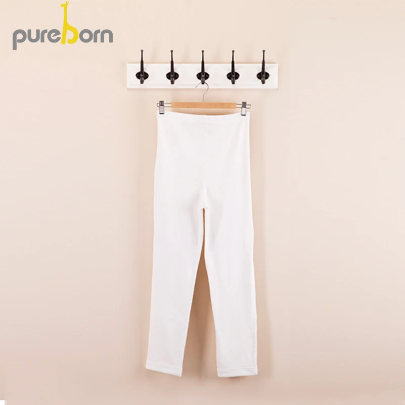Pureborn Кормление кормящих Топы двойной слой футболка Грудное вскармливание с длинным рукавом Одежда для беременных женщин