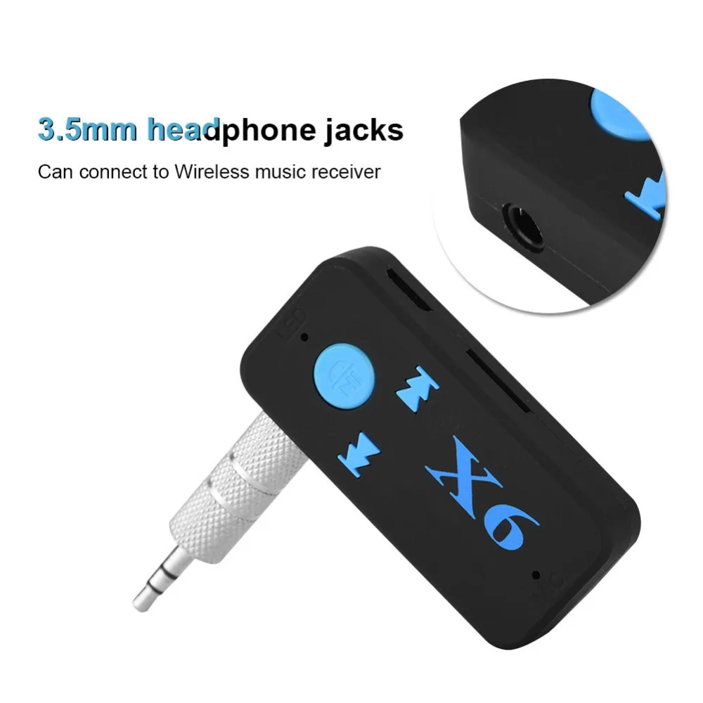 Беспроводной Bluetooth 4 1 3 5 мм AUX аудио стерео музыкальный Автомобильный приемник