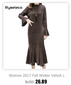 Ryseleco Sexy Summer Elegant 3/4 Sleeve Embroidery Cutout Floral Lace Dresses Women Fashion Quality Long Maxi Flare Vestido