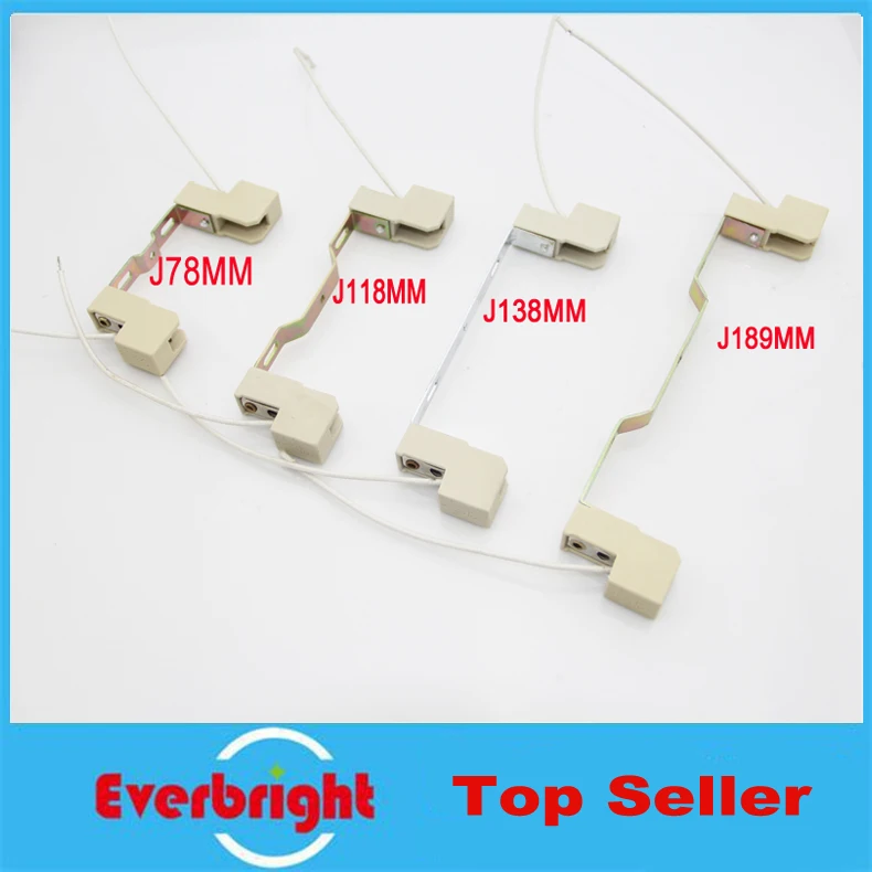 Высокое качество J78M держатель лампы led R7S цоколь Розетка керамика корпус