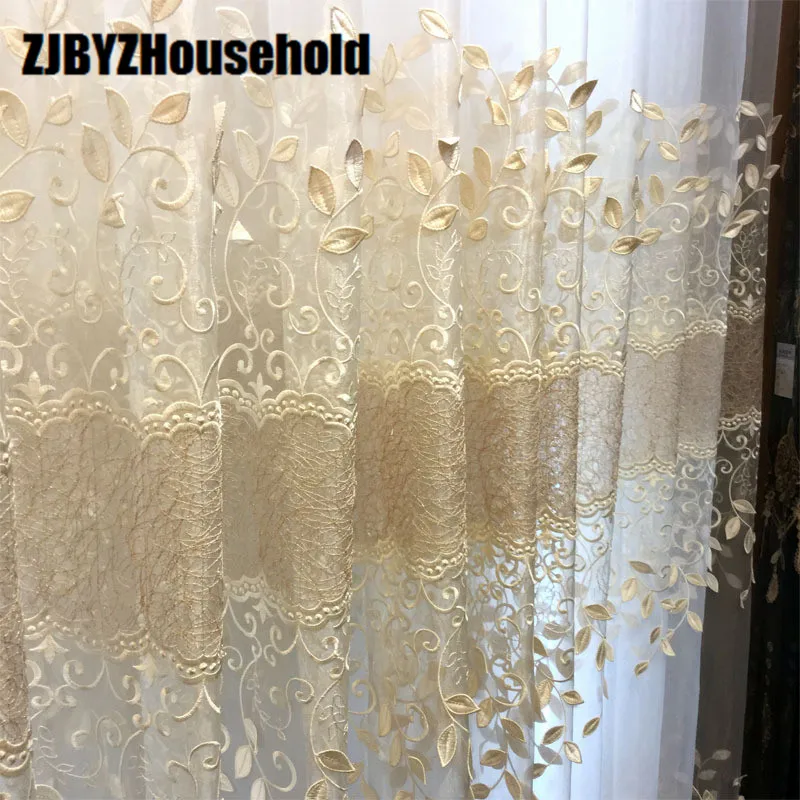 Европейский оконный занавес Tulles для гостиной столовой спальни