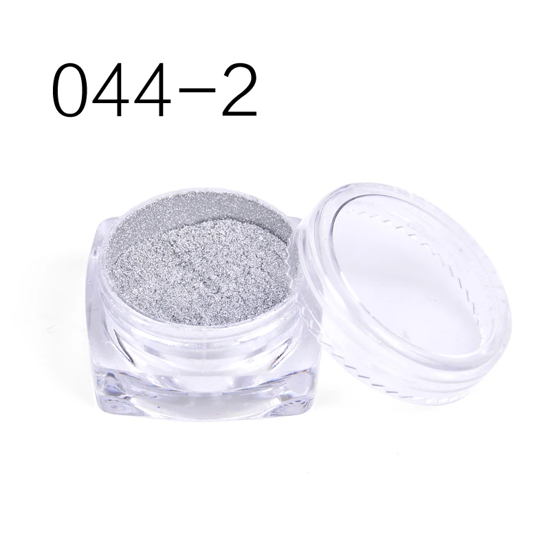 

Gold&Sliver Nail Glitter Aluminum Flakes Magic Mirror Effect Powders Sequins Nail Gel Polish Chrome Pigment Decorations