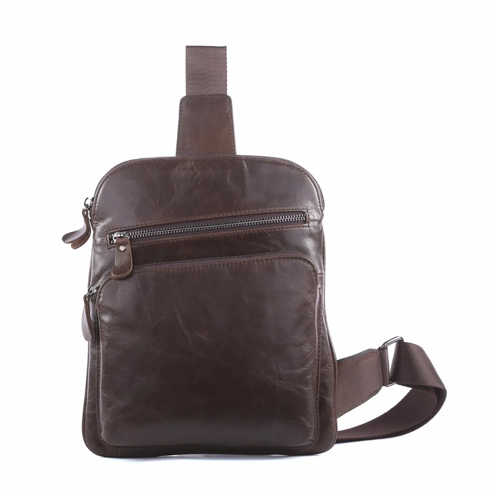 

J.M.D 100% Genuine Leather Cross Body Bag Classic And Durable Chest Bag Hot Selling Shoulder Bag 7195C