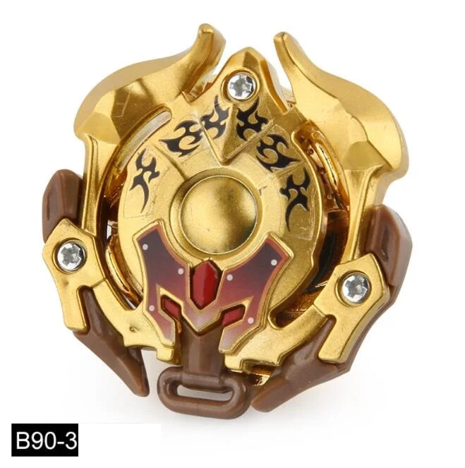 

B-X TOUPIE BURST BEYBLADE SPINNING TOP B90-3 Gold without launcher gold color Metal Booster Top Starter Gyro Toy Kid Gift