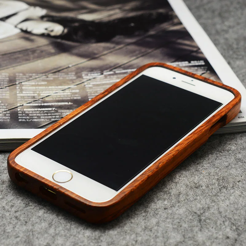 YueTuo роскошный настоящий палисандр чехол для apple iphone 5 se 5s s SE модный деревянный