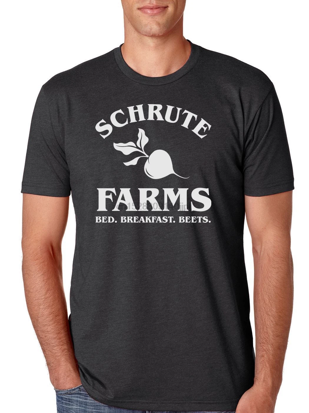 Schrute Farms кровать и завтраки офис Мужская футболка с рукавом летняя мужская топы
