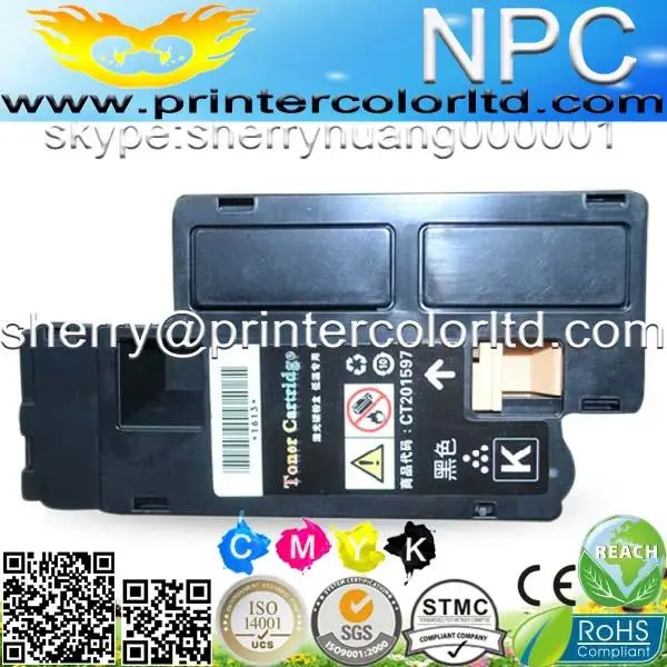 Совместимый цветной тонер-картридж для xerox phaser 6000 6010 workcentre 6015 Fuji Xerox 106R01627/28/29/30