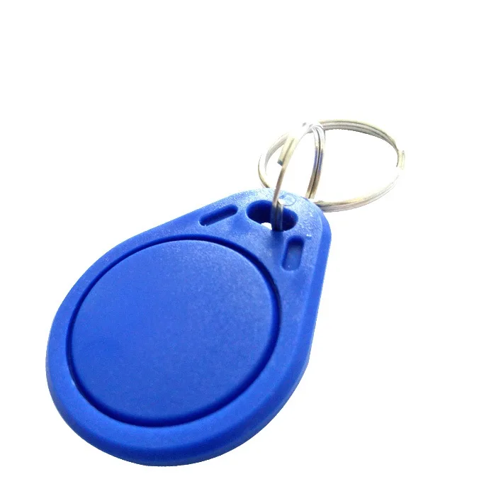 10pcs 13.56MHz IC M1 S50 Keyfobs Tags Access Control RFID Key Finder Card Token Attendance Management Keychain ABS Waterproof |